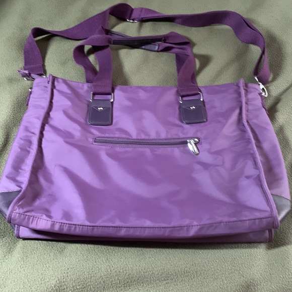 Scarleton purple nylon bag handles and shoulder straps. 16x13x5 - Picture 3 of 10